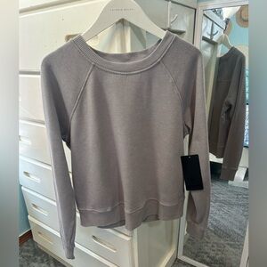 90 Degree by Reflex women's sweatshirt crewneck ribbed athletic running layer✨